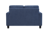 Puralis Blue Loveseat - Ornate Home