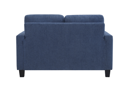 Puralis Blue Loveseat - Ornate Home