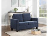 Puralis Blue Loveseat - Ornate Home