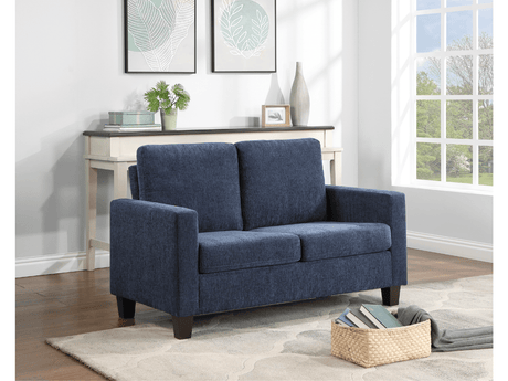 Puralis Blue Loveseat - Ornate Home