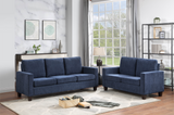 Puralis Blue Sofa - Ornate Home
