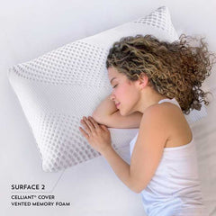 Purecare Body Chem CELLIANT & Visco Recovery Memory Foam Pillow - Ornate Home