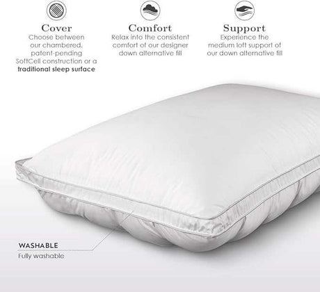 Purecare Fabrictech® SoftCell® Lite Pillow - Ornate Home