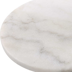 Puritan White Marble Drink Table - Ornate Home