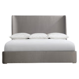 Puro Grey Fabric Shelter Queen Bed - Ornate Home