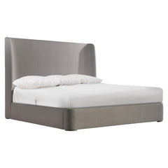 Puro Smoke Queen Shelter Bed - Ornate Home