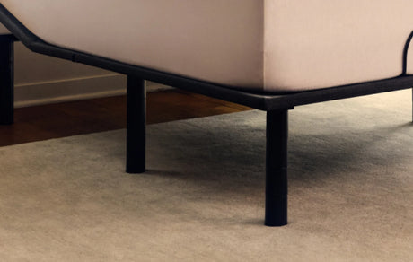 Purple Charcoal Cal King Adjustable Base Bed Frame - Ornate Home