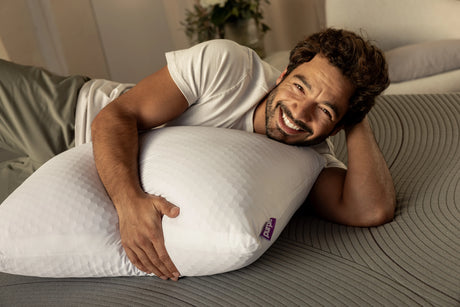 Purple Freeform™ King Pillow - Ornate Home