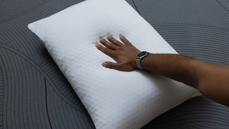 Purple Freeform™ King Pillow - Ornate Home