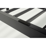 Purple Matte Black Twin XL Metal Platform Bed Frame - Ornate Home