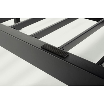 Purple Matte Black Twin XL Metal Platform Bed Frame - Ornate Home