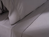Purple SoftStretch True White Queen Sheets - Ornate Home