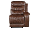 Putnam Brown 6-Piece Modular Power Reclining Sectional - Ornate Home