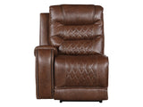 Putnam Brown 6-Piece Modular Power Reclining Sectional with Right Chaise - Ornate Home