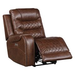 Putnam Brown 6-Piece Modular Power Reclining Sectional with Right Chaise - Ornate Home