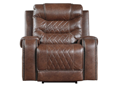 Putnam Brown Power Reclining Chair - Ornate Home