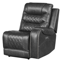 Putnam Gray 6-Piece Modular Power Reclining Sectional - Ornate Home
