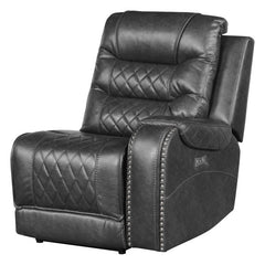 Putnam Gray 6-Piece Modular Power Reclining Sectional - Ornate Home