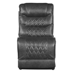 Putnam Gray 6-Piece Modular Power Reclining Sectional with Left Chaise - Ornate Home