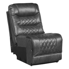 Putnam Gray 6-Piece Modular Power Reclining Sectional with Left Chaise - Ornate Home