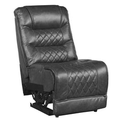 Putnam Gray 6-Piece Modular Power Reclining Sectional with Left Chaise - Ornate Home