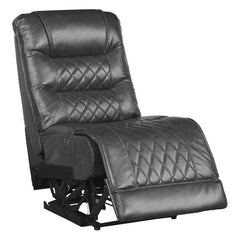 Putnam Gray 6-Piece Modular Power Reclining Sectional with Left Chaise - Ornate Home