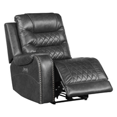 Putnam Gray 6-Piece Modular Power Reclining Sectional with Right Chaise - Ornate Home