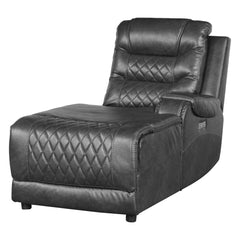 Putnam Gray 6-Piece Modular Power Reclining Sectional with Right Chaise - Ornate Home