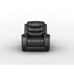 Putnam Gray Power Reclining Chair - Ornate Home