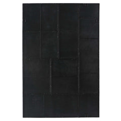 Puzzle Piece Black Oversized Mirror - Ornate Home