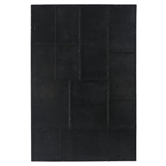 Puzzle Piece Black Oversized Mirror - Ornate Home