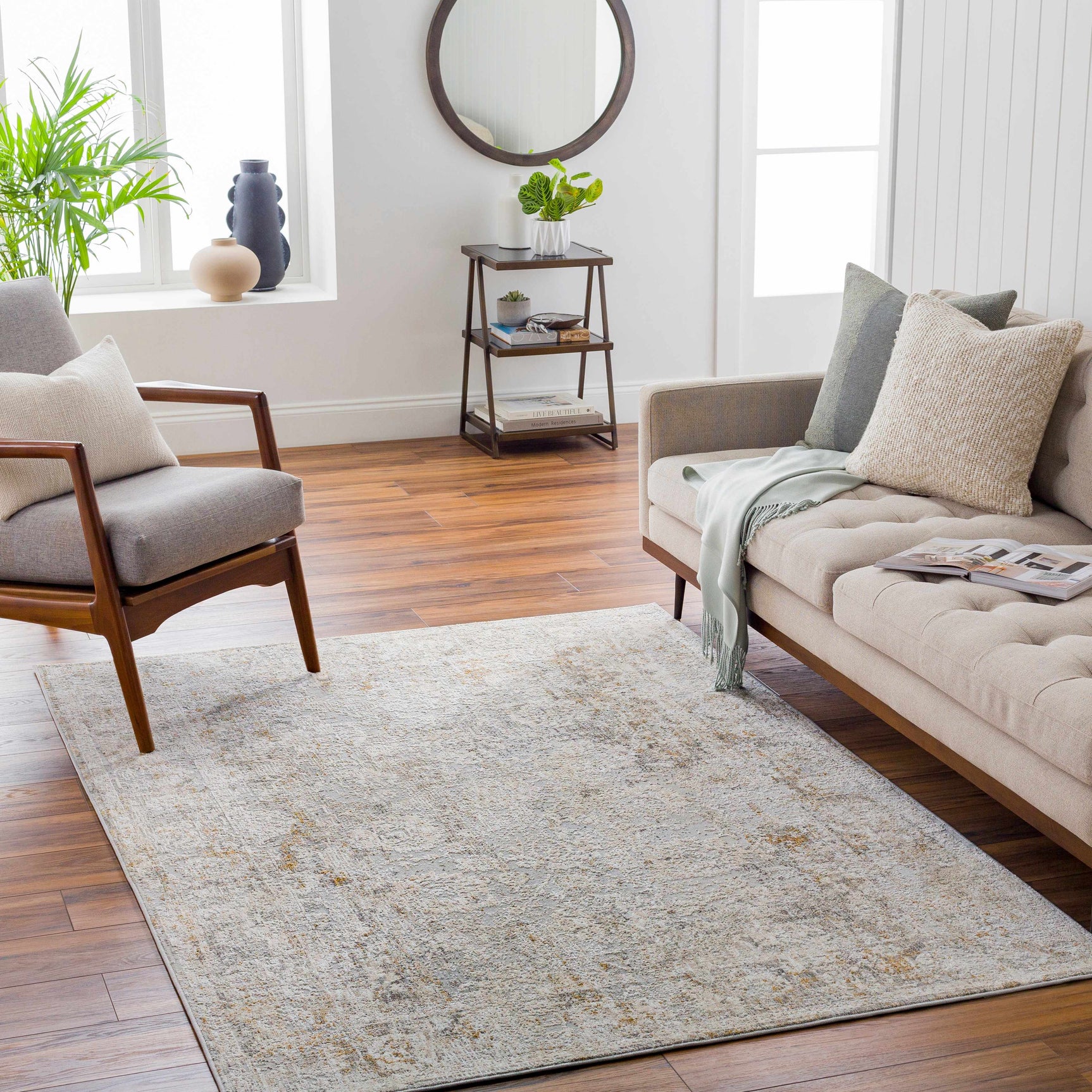 Pyote Textured Luxe Area Rug - Ornate Home