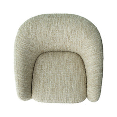 Pyrena Birche Beige Swivel Chair - Ornate Home
