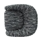 Pyrena Black Swivel Chair - Ornate Home