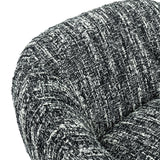 Pyrena Black Swivel Chair - Ornate Home