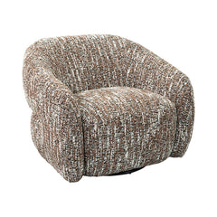 Pyrena Brown Swivel Chair - Ornate Home