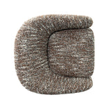 Pyrena Brown Swivel Chair - Ornate Home