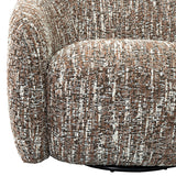 Pyrena Brown Swivel Chair - Ornate Home