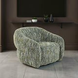 Pyrena Green Swivel Chair - Ornate Home