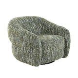 Pyrena Green Swivel Chair - Ornate Home