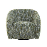 Pyrena Green Swivel Chair - Ornate Home