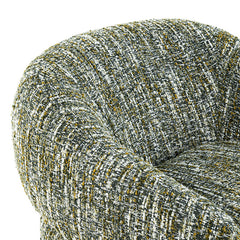 Pyrena Green Swivel Chair - Ornate Home