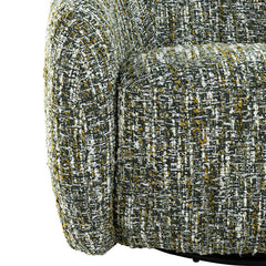 Pyrena Green Swivel Chair - Ornate Home
