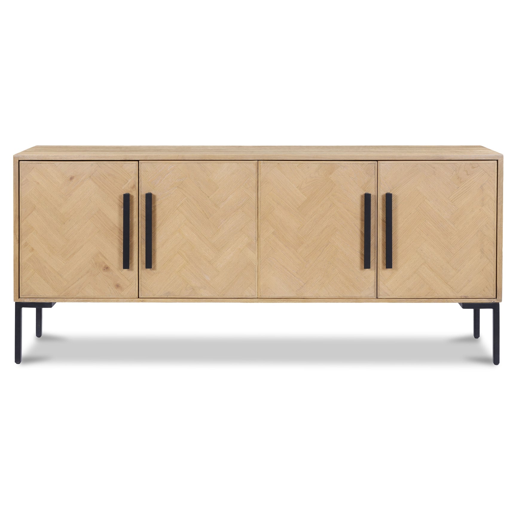 Fishbone Natural Sideboard