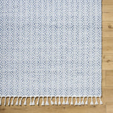 Anelia Sky Blue Area Rug - Clearance