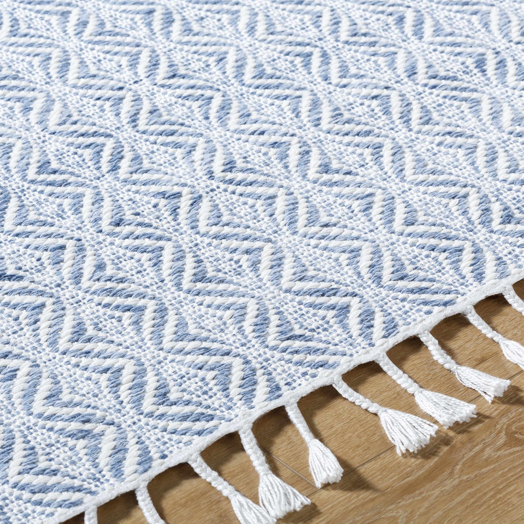 Anelia Sky Blue Area Rug - Clearance