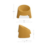 Nolla Yellow Outdoor Accent Chair (Set of 2)
