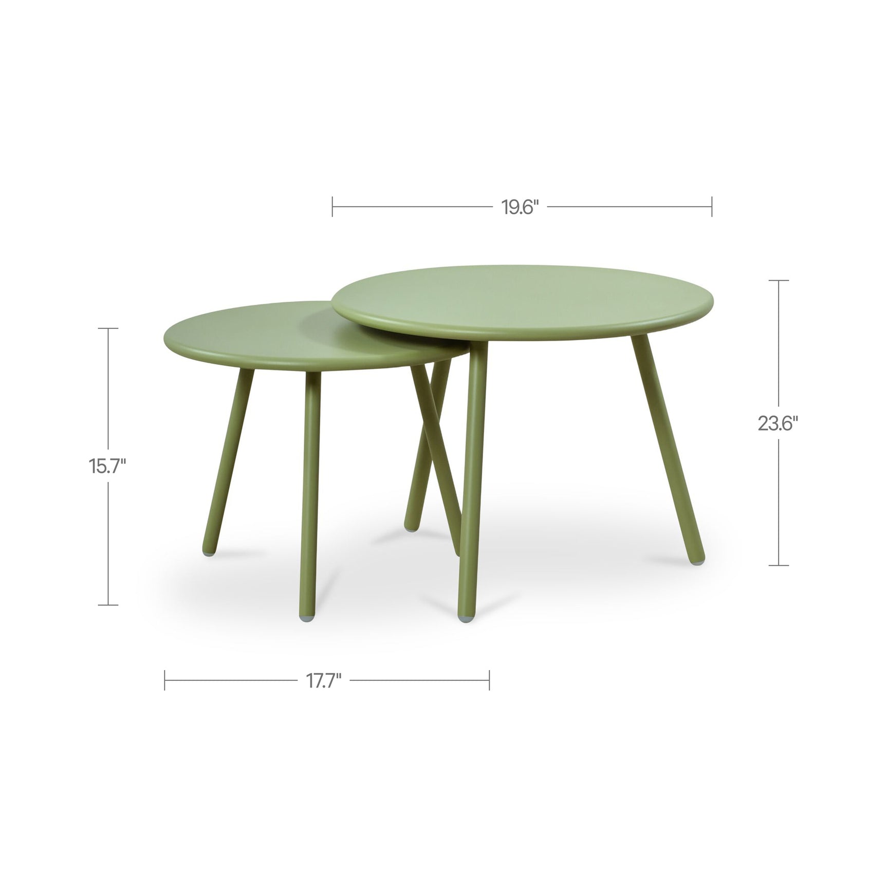 Kari Green Outdoor Nesting Coffee Table