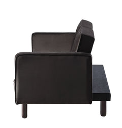 Qinven Dark Brown Adjustable Sofa - Ornate Home