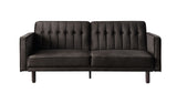 Qinven Dark Brown Adjustable Sofa - Ornate Home